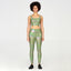 Modeling Breathable Bronzing Yoga Suit