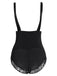 One piece Breasted Zipper Waist Abdomen Shapewear