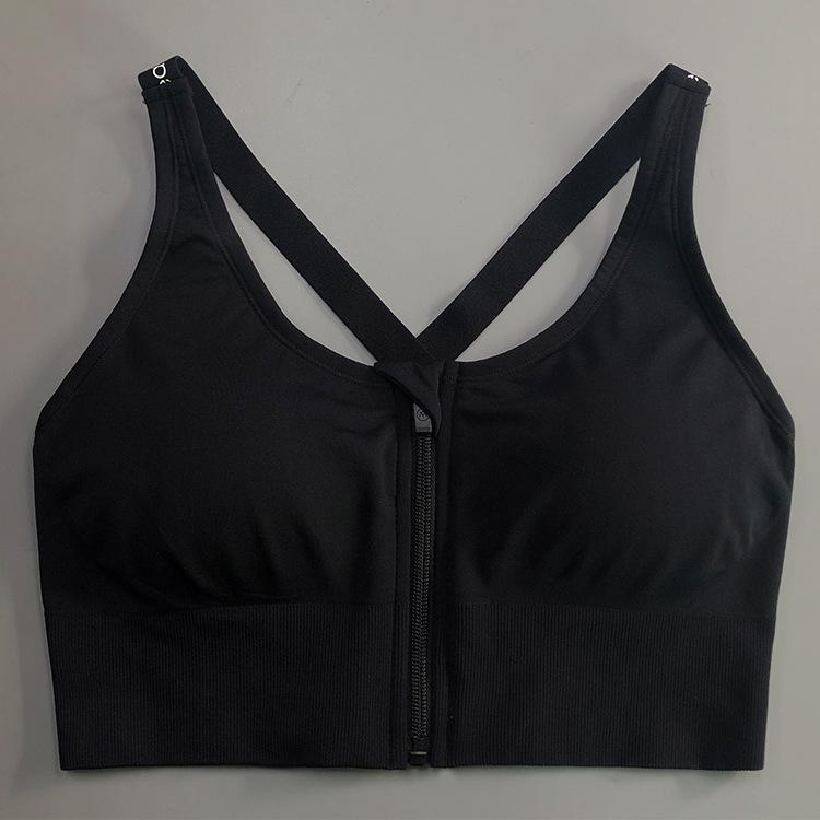 Shockproof Running Gather Fitness Bra