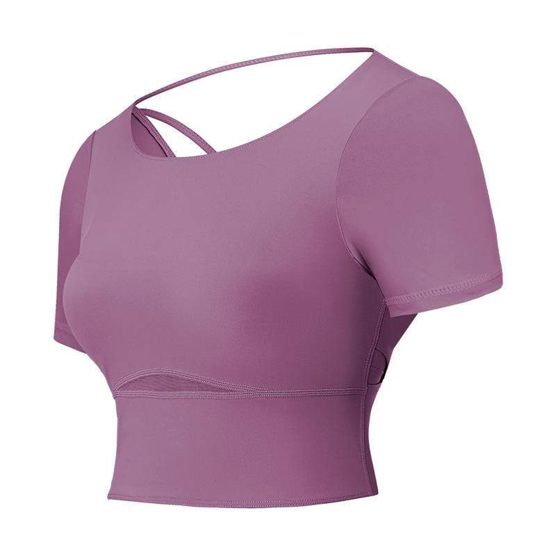 Short Open Navel Quick Drying Bodysuit