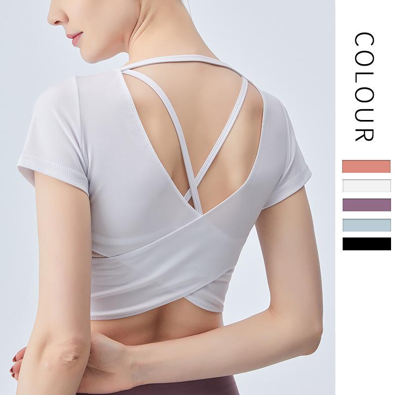 Short Open Navel Quick Drying Bodysuit