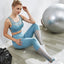 Cross Back Bra Quick Dry Suit Hip Lift Leggings Set
