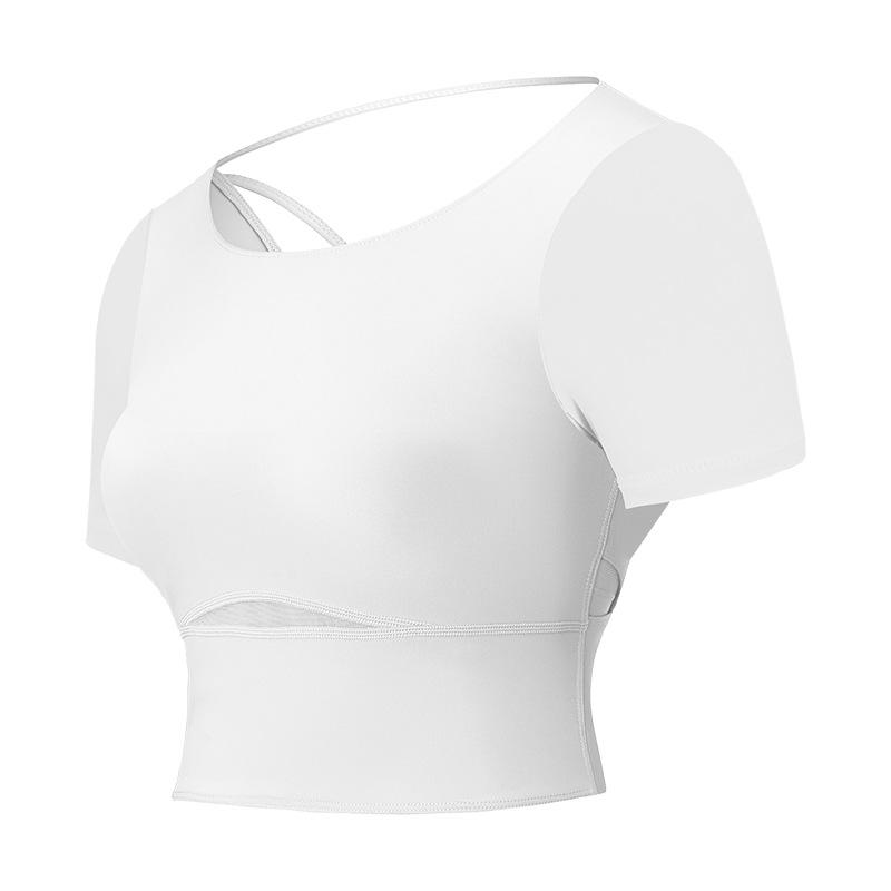 Short Open Navel Quick Drying Bodysuit
