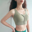 Front Zipper Running Bra