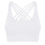 Shockproof Gathering Cross Beautiful Back Bra