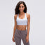 Shockproof Gathering Cross Beautiful Back Bra