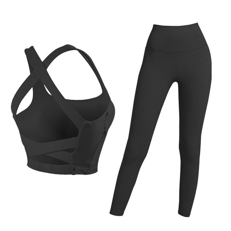 Tight Fitness High Impact Sports Bra Leggings