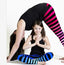 Stripe Parent child Yoga Sports Fitness Pants