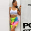 High Waist Slim Tie Dye Yoga Leggings