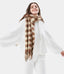Plaid Check Vintage Design Scarf