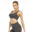 Breathable Non traced Super gathered Sports Suit