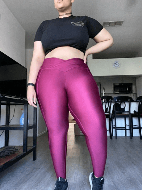 Gymonster Pocket Leggings CRANBERRY