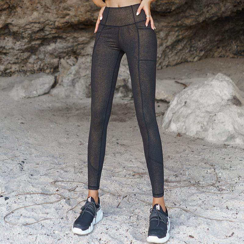 High waist Tight fitting Quick drying Training Yoga Legging