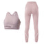 High Waist Tight Pure Color Yoga Suit