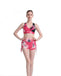 Stiflage dyed Bubble Draw Rope Body Yoga Suit