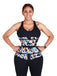 Mosaic Print Waist Trainer