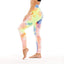 Train Bottom Fitness Tight Tie dye Leggings