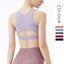 Nude Shockproof Yoga Sports Bra