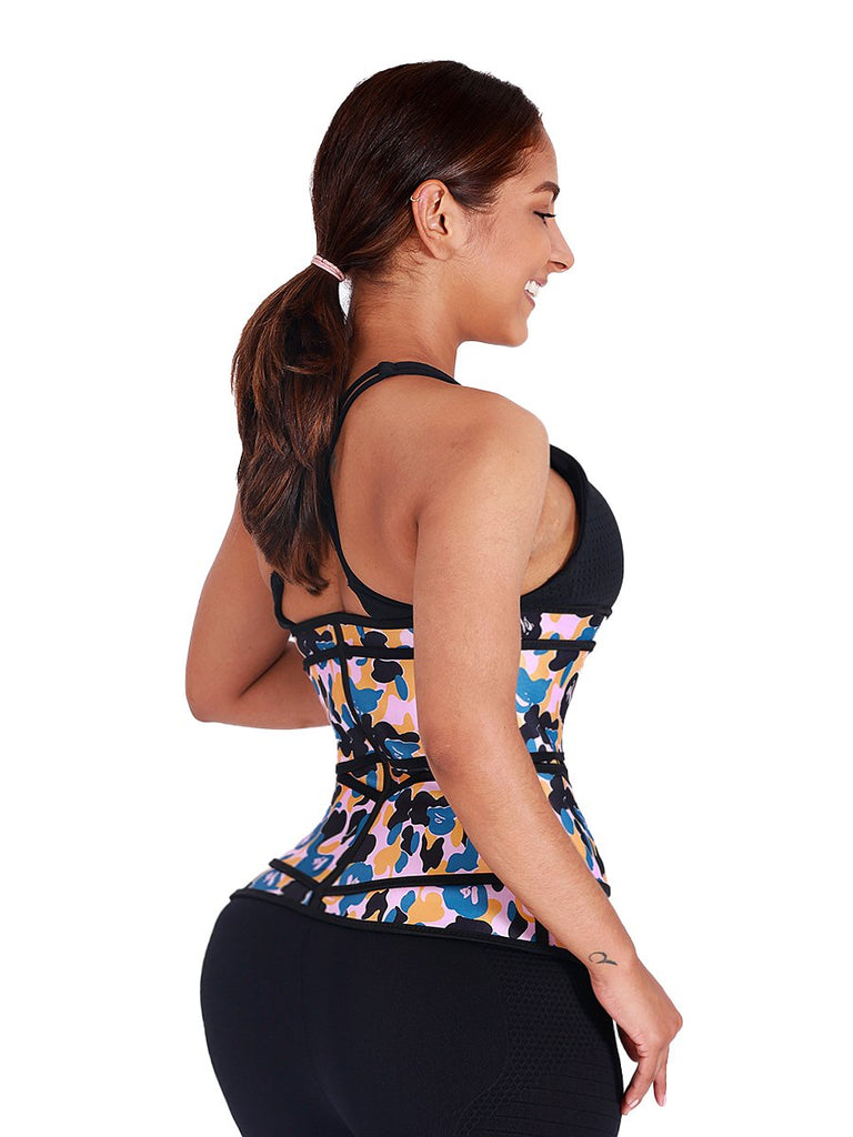 Mosaic Print Waist Trainer