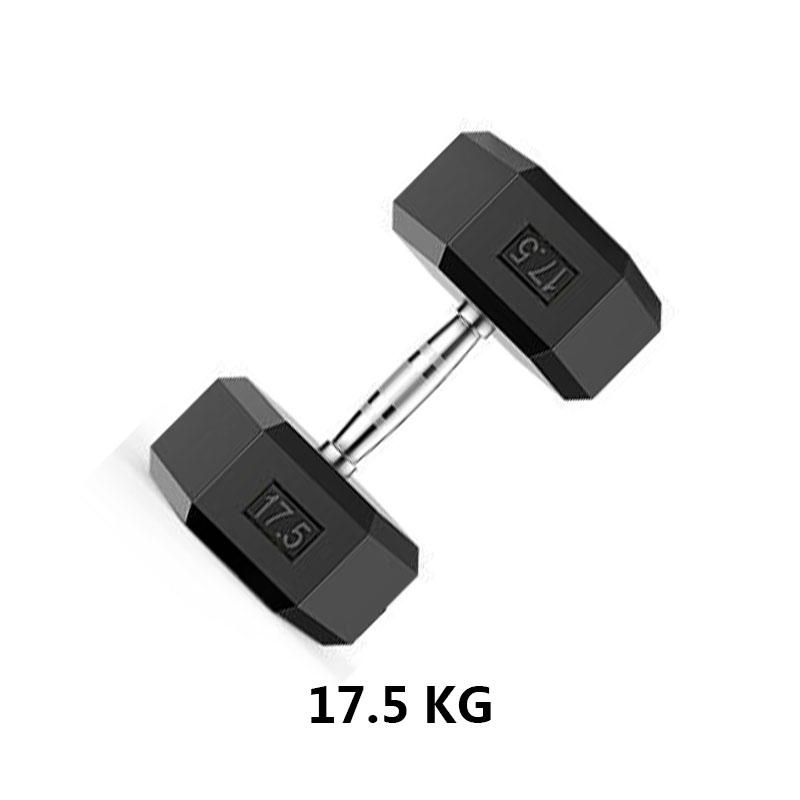Electroplated Hexagonal Fixed Arm Muscle Dumbbell