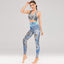 Hollow Yoga Suit Long Trouser Vest