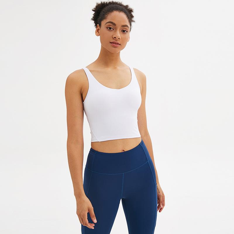 Naked Sleeveless Yoga Vest