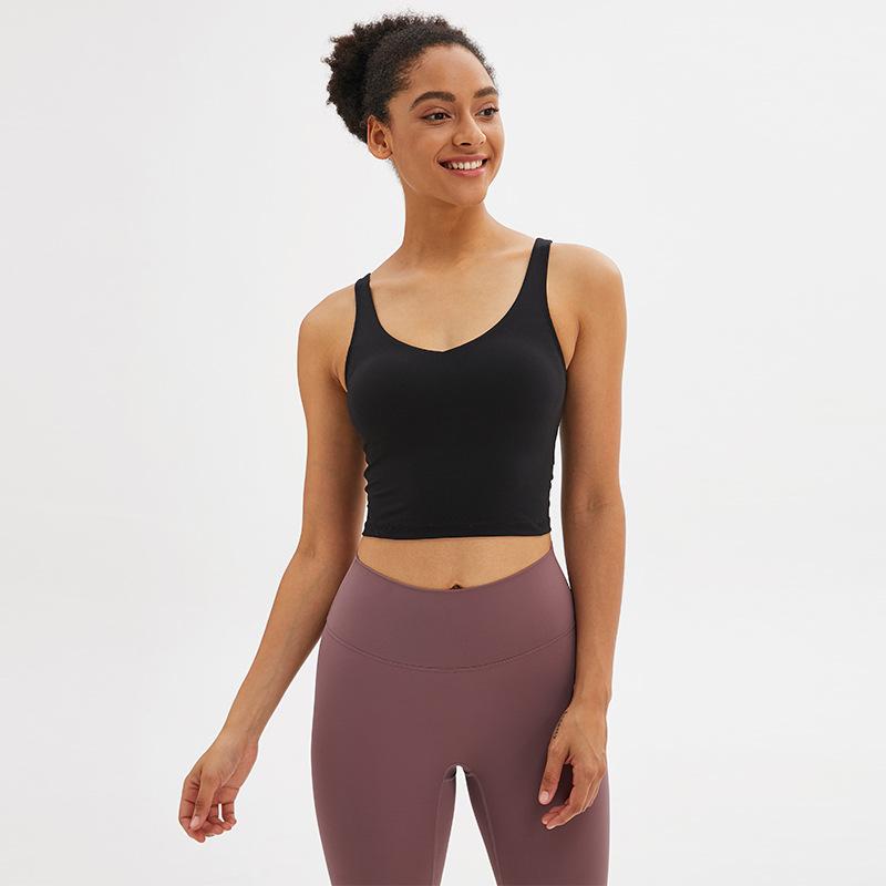 Naked Sleeveless Yoga Vest