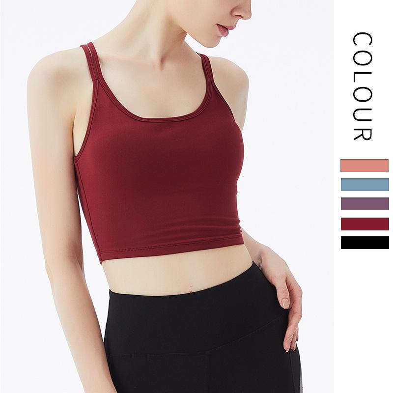 Shockproof Gathered Yoga Fitness Bra