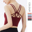 Shockproof Gathered Yoga Fitness Bra