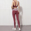 Contrast Splicing Yoga Suit