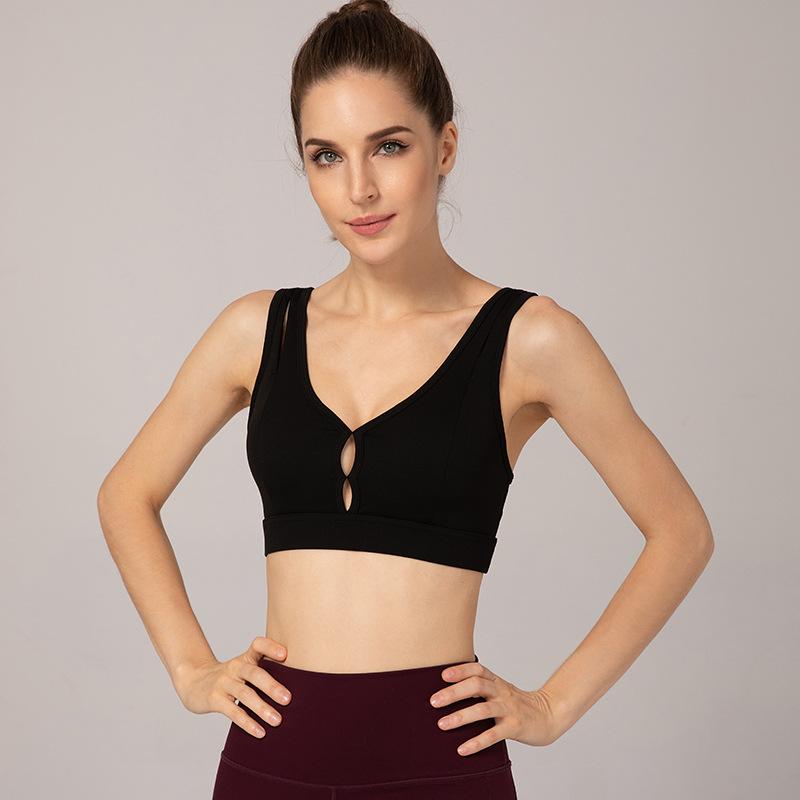 Sexy Traceless High Strength Sports Yoga Bra