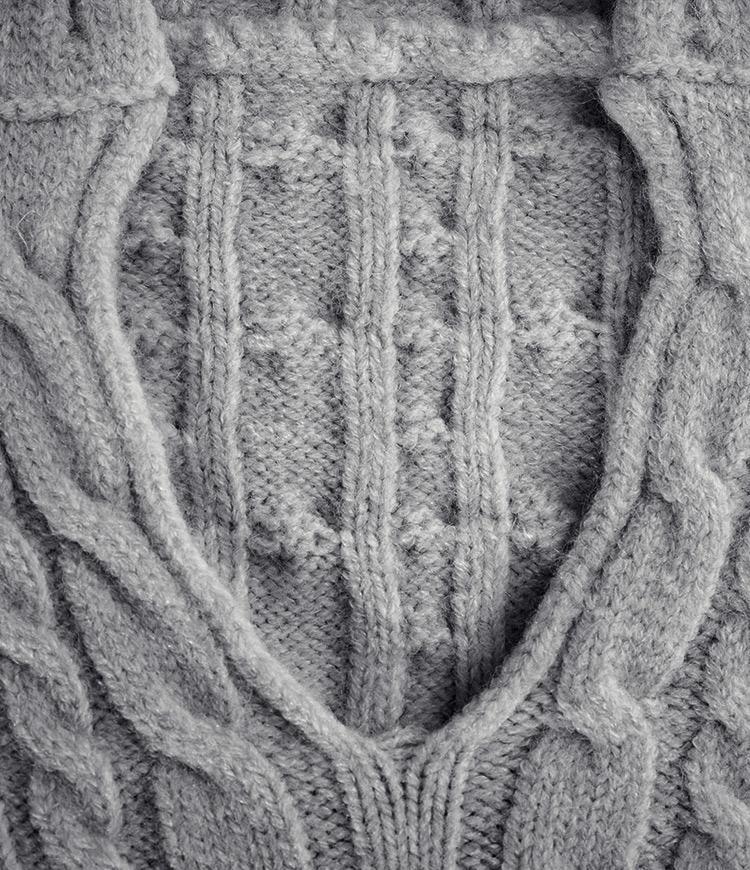 Cable Knitted Sweater