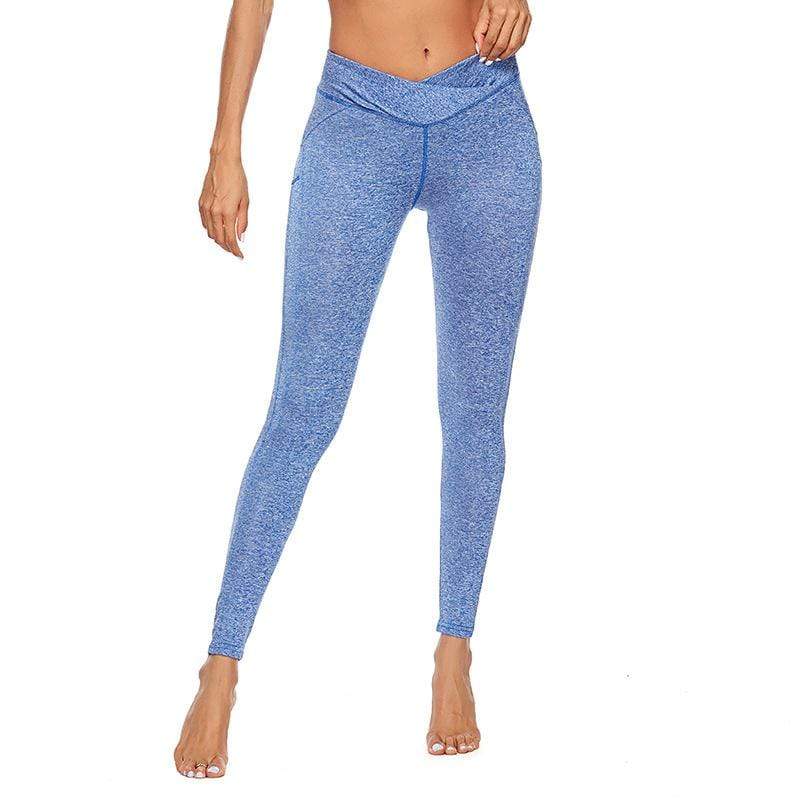 Stitch Solid color Breathable Professional Training Yoga Legging