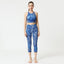 Printed Skinny Casual Yoga Suit