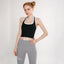 Color Matching Gathers Sports Fitness Yoga Vest