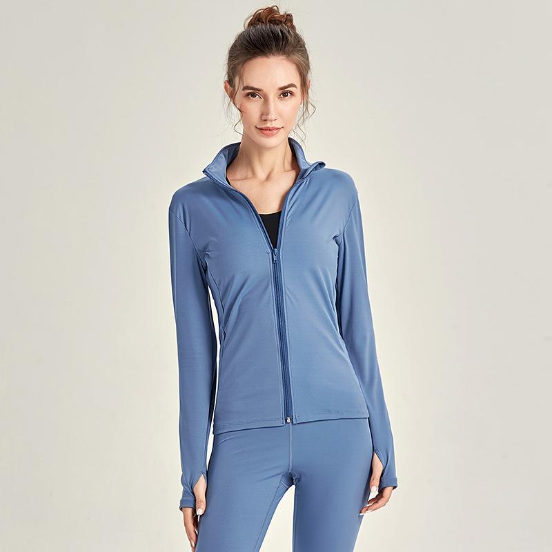 Long Sleeve High Neck Jacket