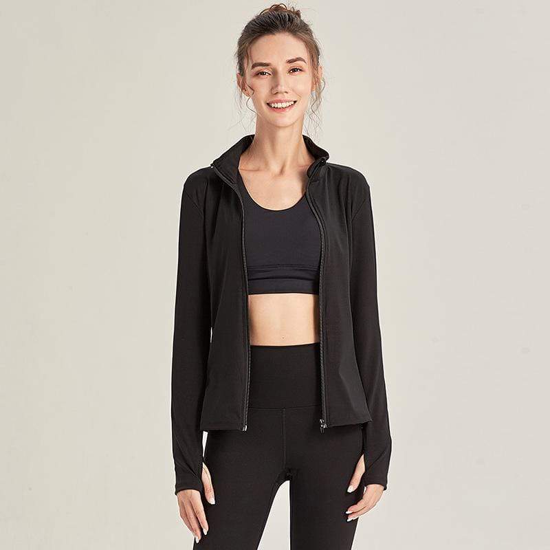 Long Sleeve High Neck Jacket