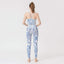 Printed Sleeveless Back Sport Suit