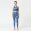 Printed Sleeveless Back Sport Suit
