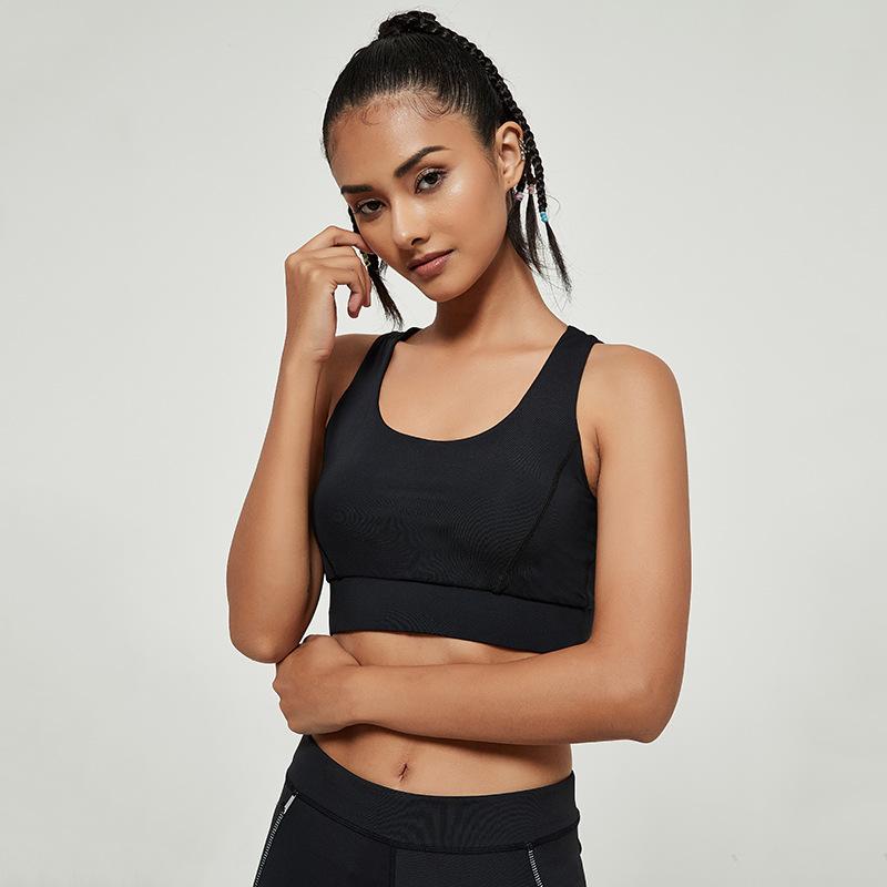 Shockproof Backless Yoga Bra