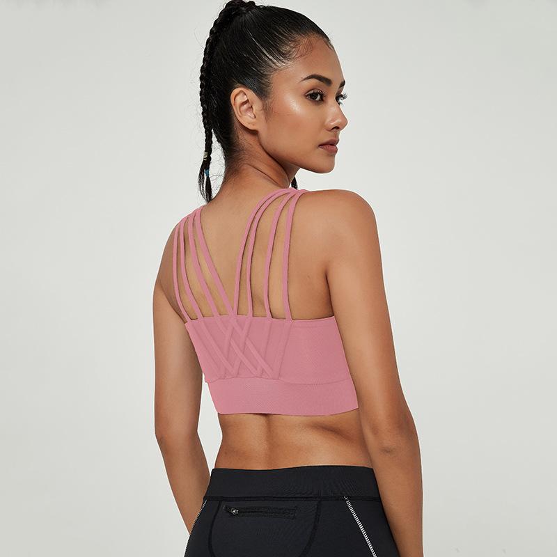 Shockproof Backless Yoga Bra