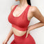 Shockproof Gathered Yoga Fitness Bra
