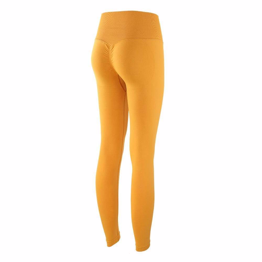 Peach Bodybuilding High Waist Sports Legging