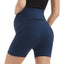 High Waist Solid Color Sports Ygoa Shorts