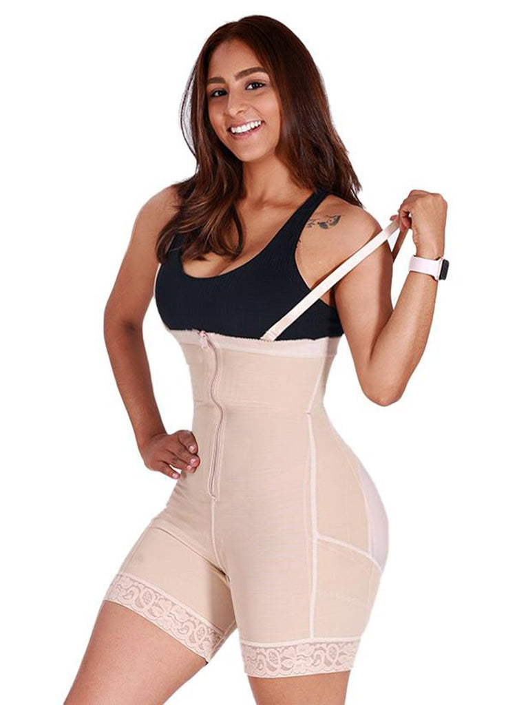 Firm Tummy Compression Bodysuit Shaper Butt Lifter