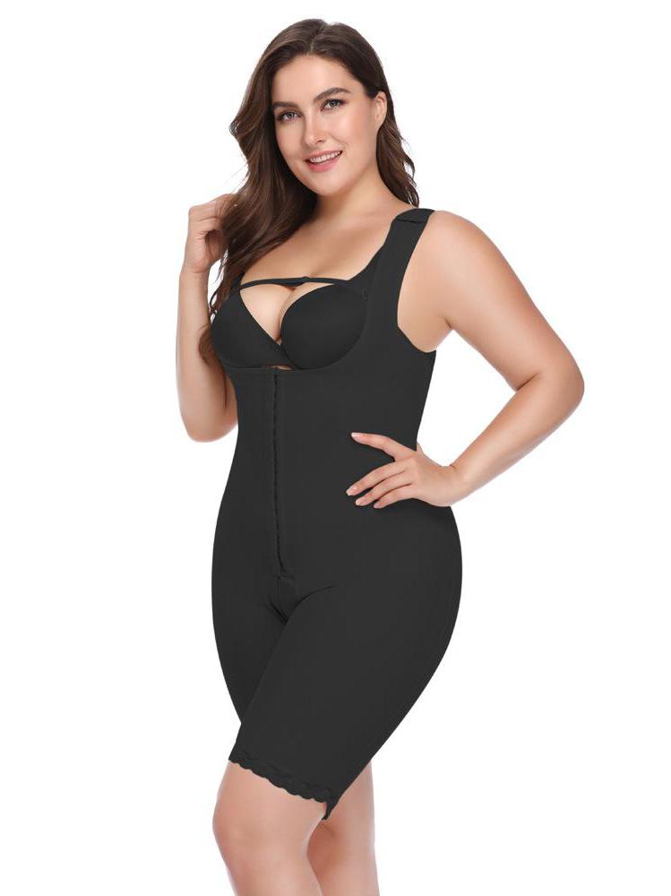 Women Plus Size One piece Bodysuit