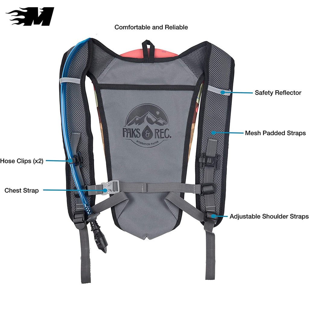 Hydration Pack Water Backpack BPA Free Bladder