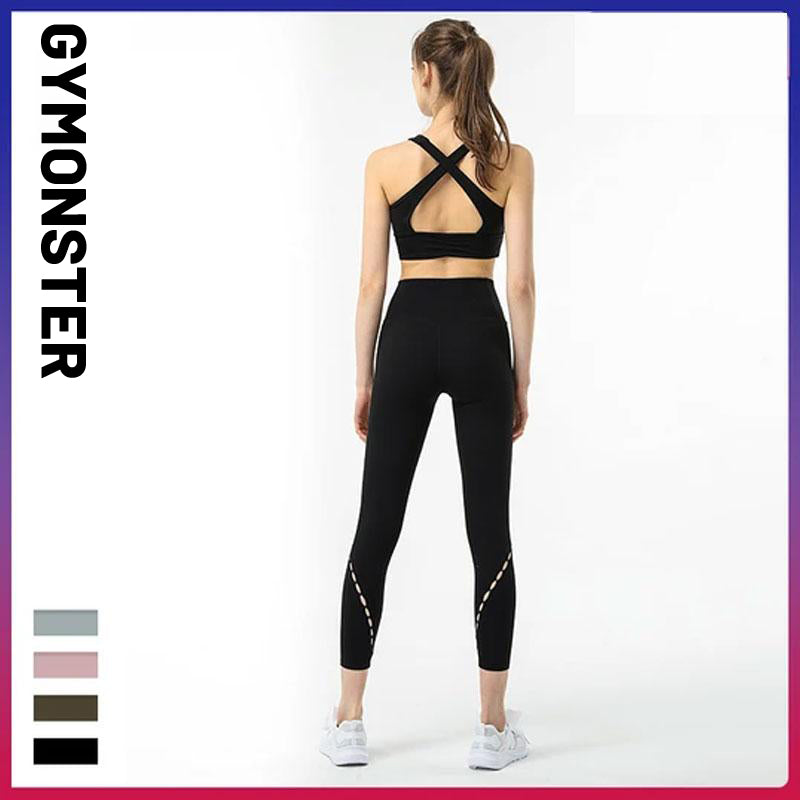 High Waist Tight Pure Color Yoga Suit