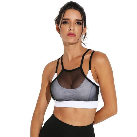 Sexy Mesh Beauty Back Bras