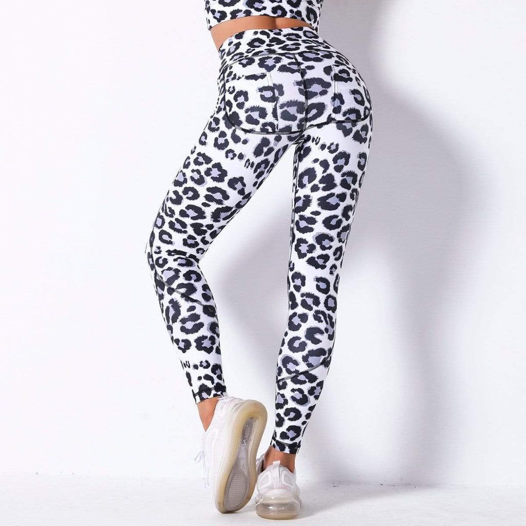 Trendy Quick Dry Printed Stretch Yoga Legging